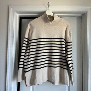 H&M Stripped Sweater Size Large